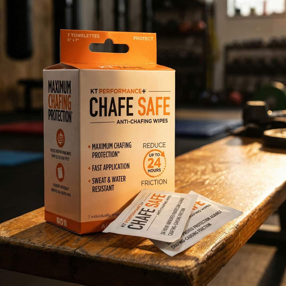 KT Health Chafe Safe Wipes - 7 Towelettes