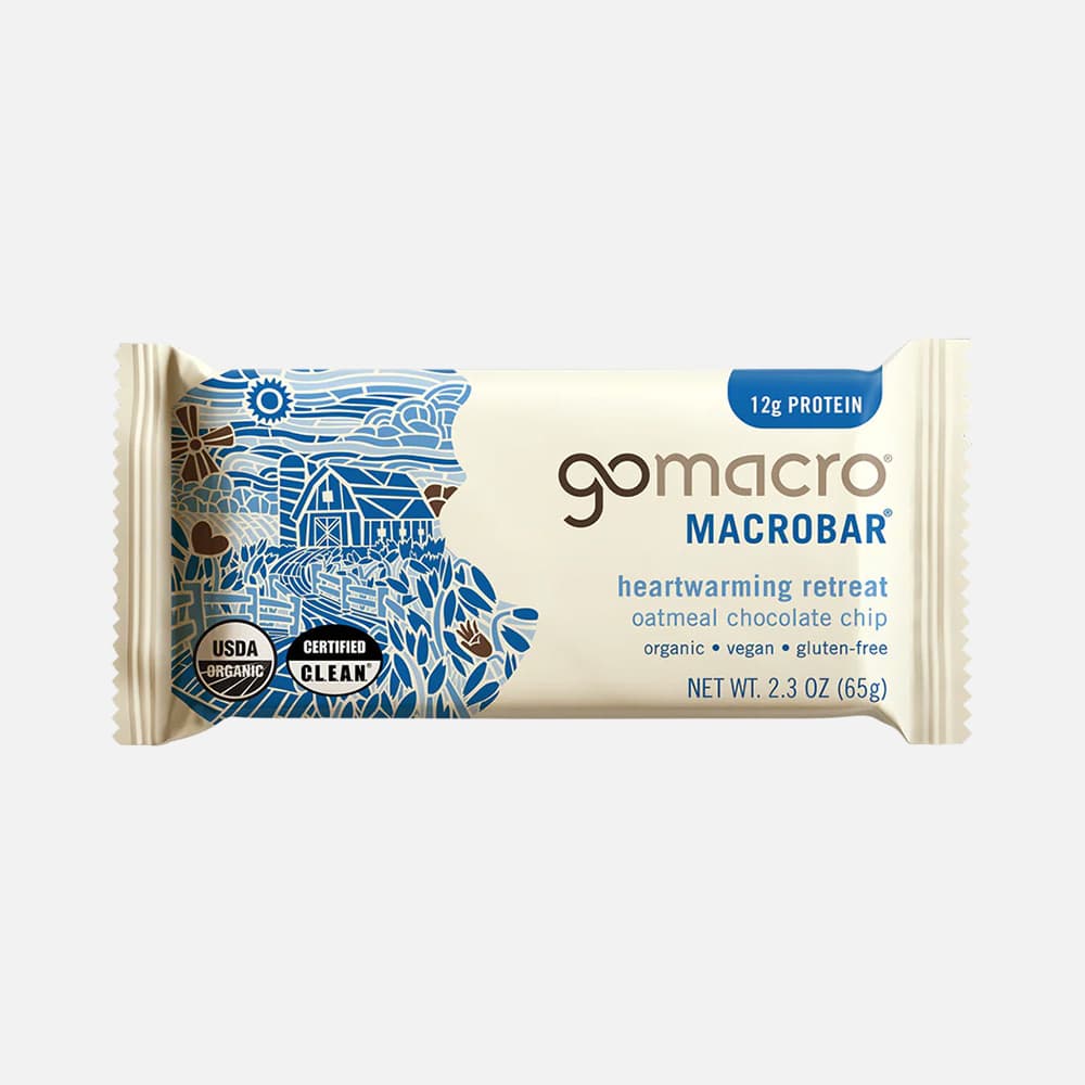 GoMacro Oatmeal Chocolate Chip Bars - 12 (2.3oz) Bars