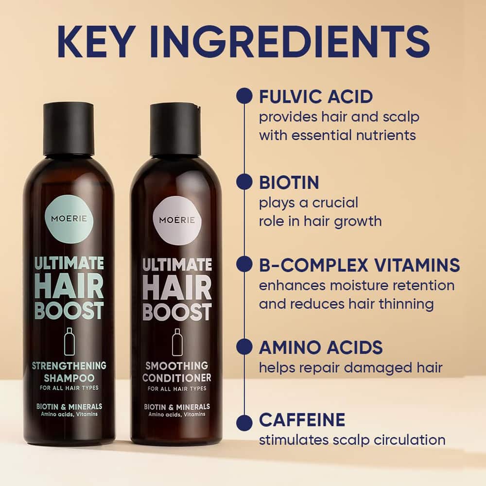 Moerie Mineral Shampoo & Conditioner - 2 x 251ml