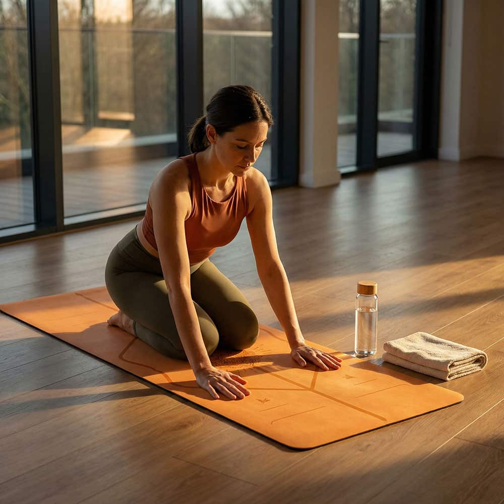 Liforme Happiness Yoga Mat 4.2mm - Long Wide Mat