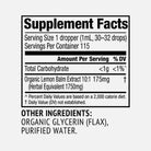Organic Lemon Balm 10:1 Extract - 115ml Liquid
