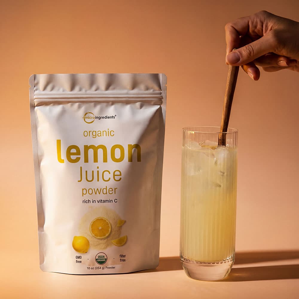 Organic Lemon Juice Powder 10oz - 2 Pack