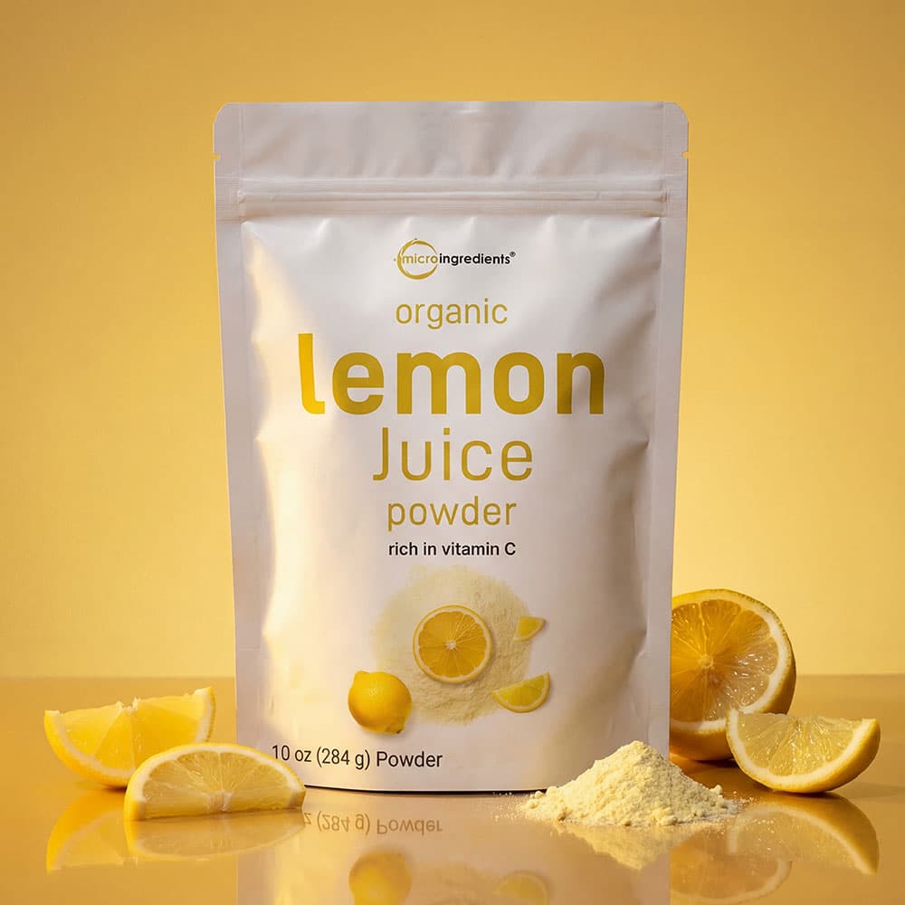 Organic Lemon Juice Powder 10oz - 2 Pack