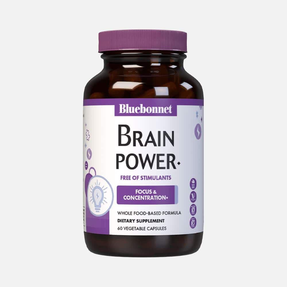 BrainPower Nootropic Blend 60mg - 60 Vegetable Capsules