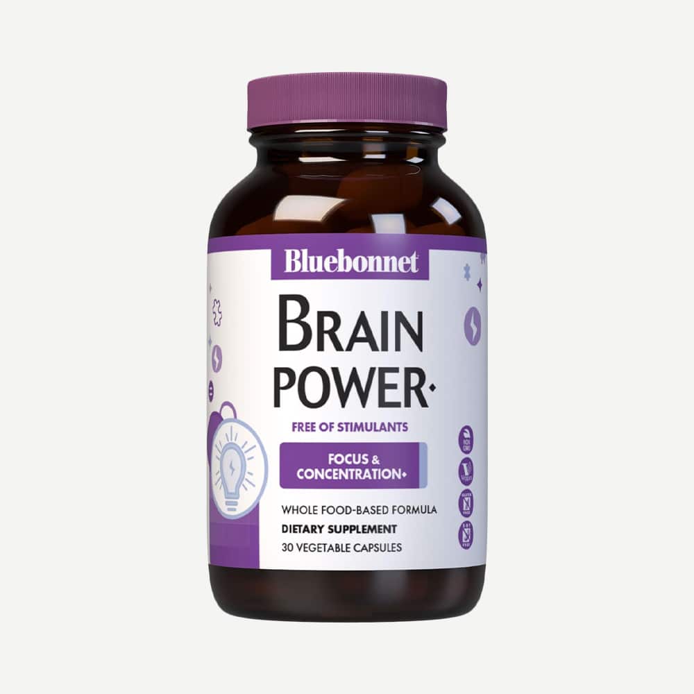 BrainPower Nootropic Blend 30ct - Vegetable Capsules