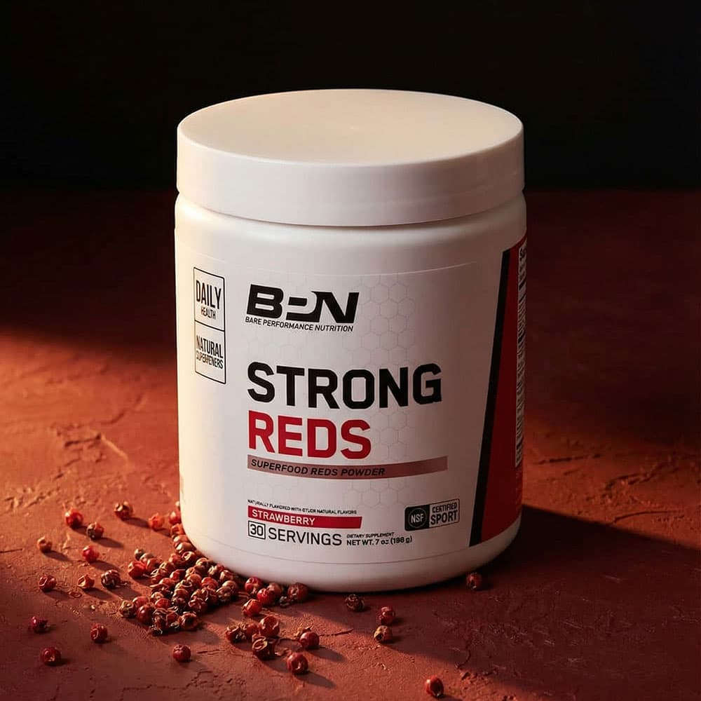 Strong Reds Superfood Powder - 30 Servings (Strawberry)