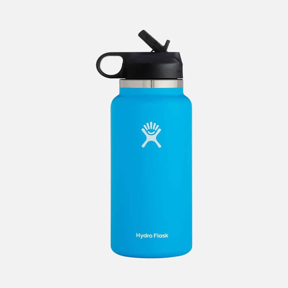 Hydro Flask 32oz Wide Mouth Straw Lid Bottle - Pacific