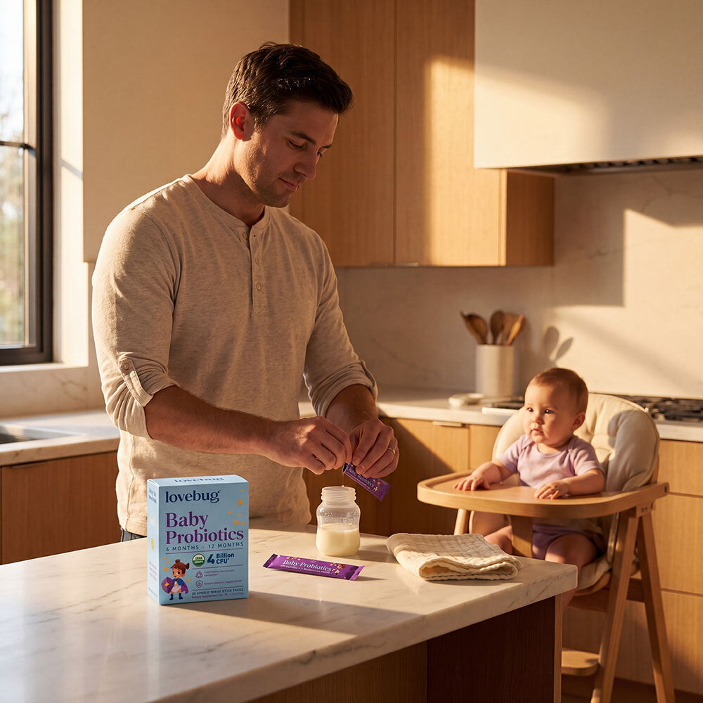 Baby Probiotics 4 Billion CFU - 60 Packets (6‚Äö12 Months)