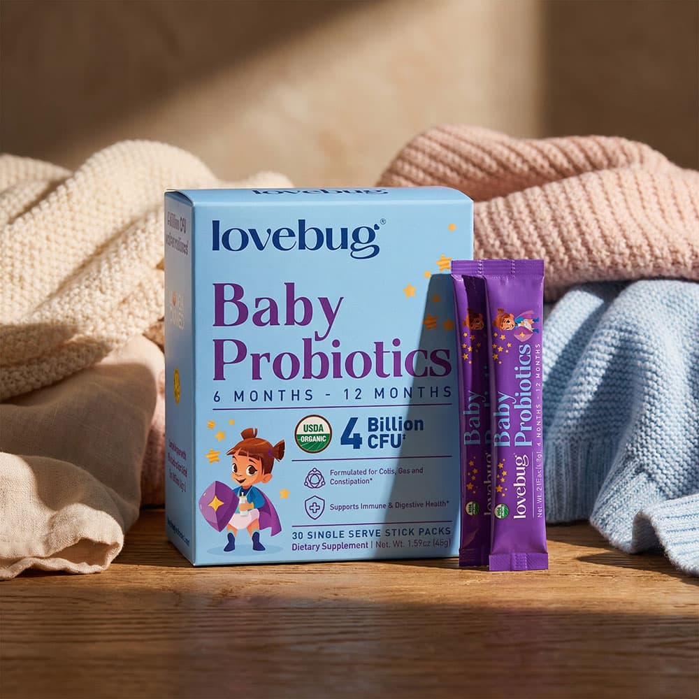 Baby Probiotics 4 Billion CFU - 60 Packets (6‚Äö12 Months)