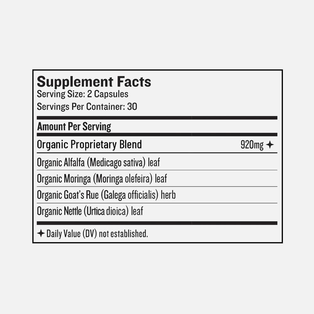 Cash Cow Lactation Herbs 600mg - 60 Capsules