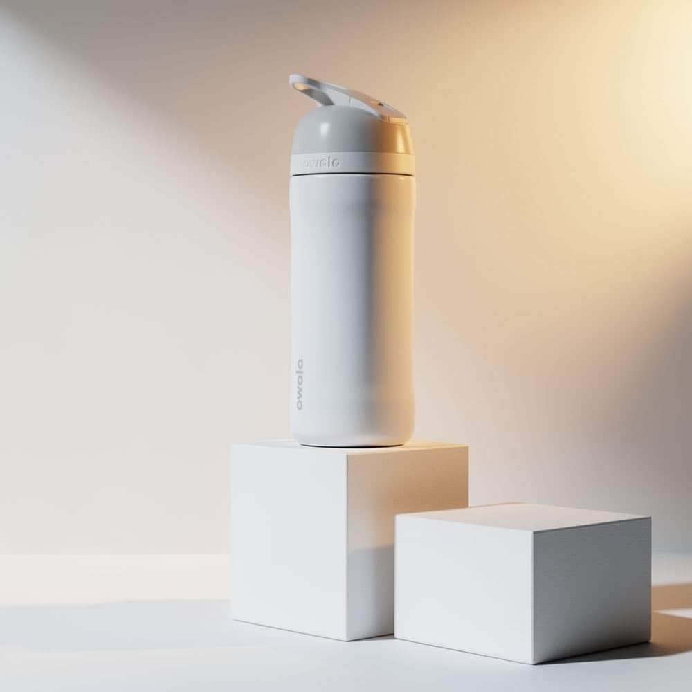 Owala Flip Insulated Bottle 24oz - Shy Marshmallow
