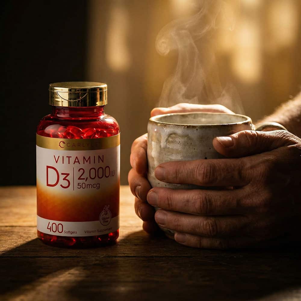 Vitamin D3 2000 IU (50 mcg) - 400 Softgels