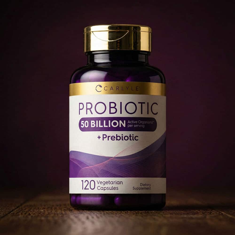 Probiotics with Prebiotics 50 Billion - 120 Capsules