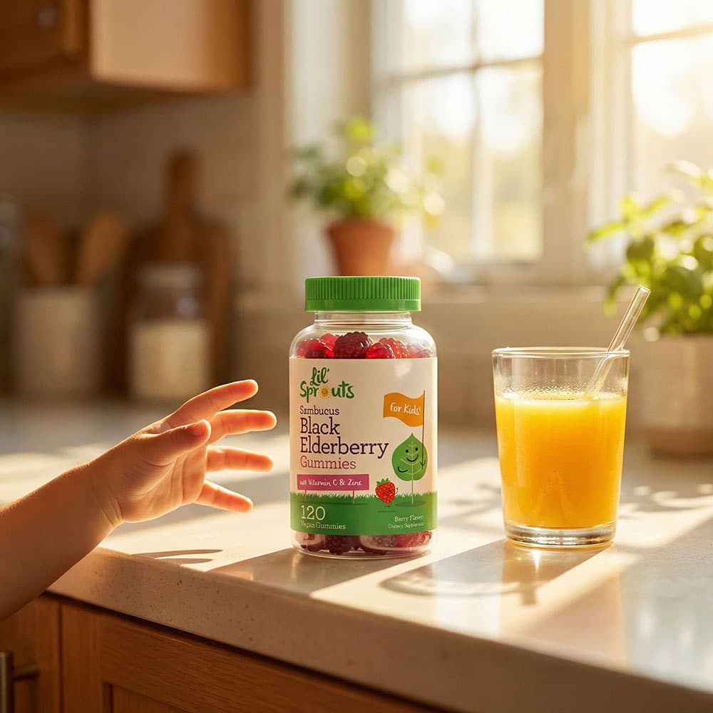 Carlyle Kids Elderberry 200mg with C & Zinc - ummies 120 Gummies