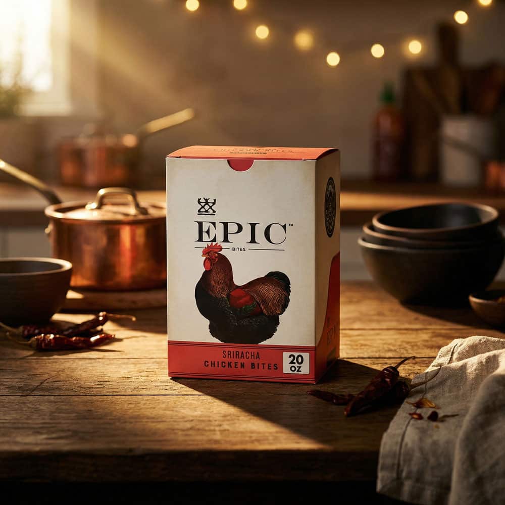Epic Chicken Sriracha Bites