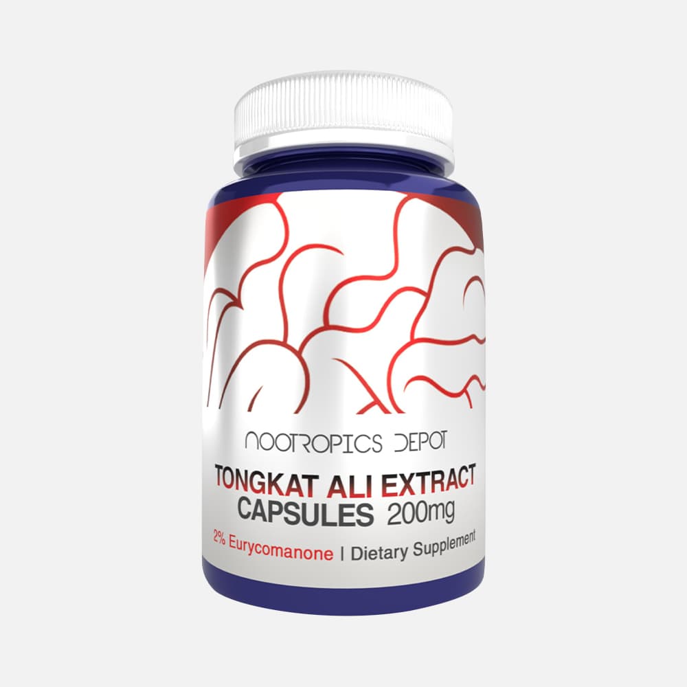 Tongkat Ali Extract 200mg (2% Eurycomanone) - 60 Capsules
