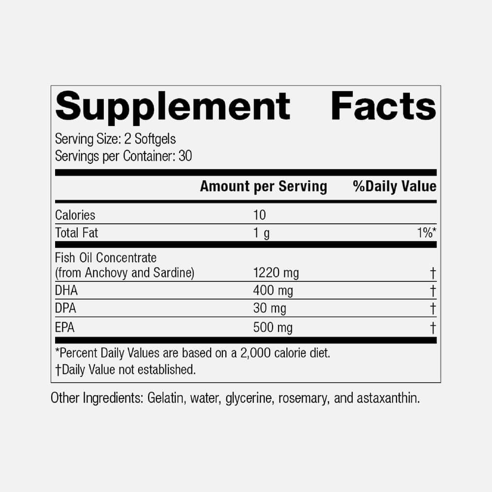 Olprima EPA|DHA 1000mg - 60 Softgels
