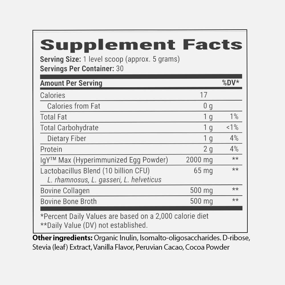 Microbiome Breakthrough Gut Support Powder - 30 Servings