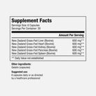 Grass Fed Beef Organs 3000mg - 180 Capsules