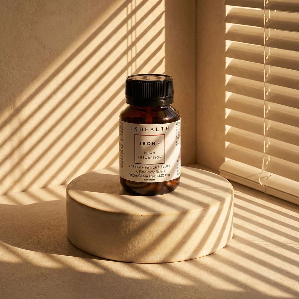 Iron+ with Vitamin C & B12 - 30 Tablets