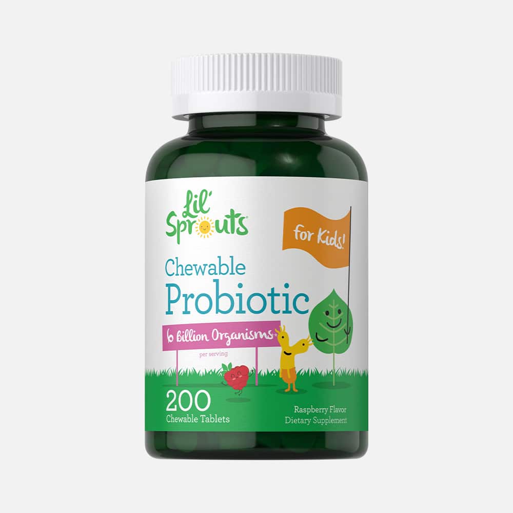 Kids Probiotics 6 Billion CFU - 200 Chewable Tablets