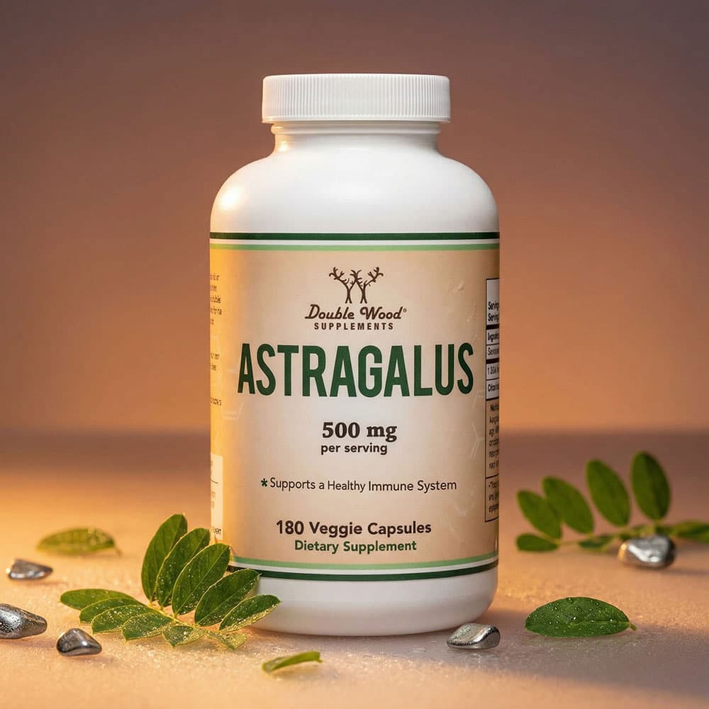 Astragalus 500mg - 180 Capsules