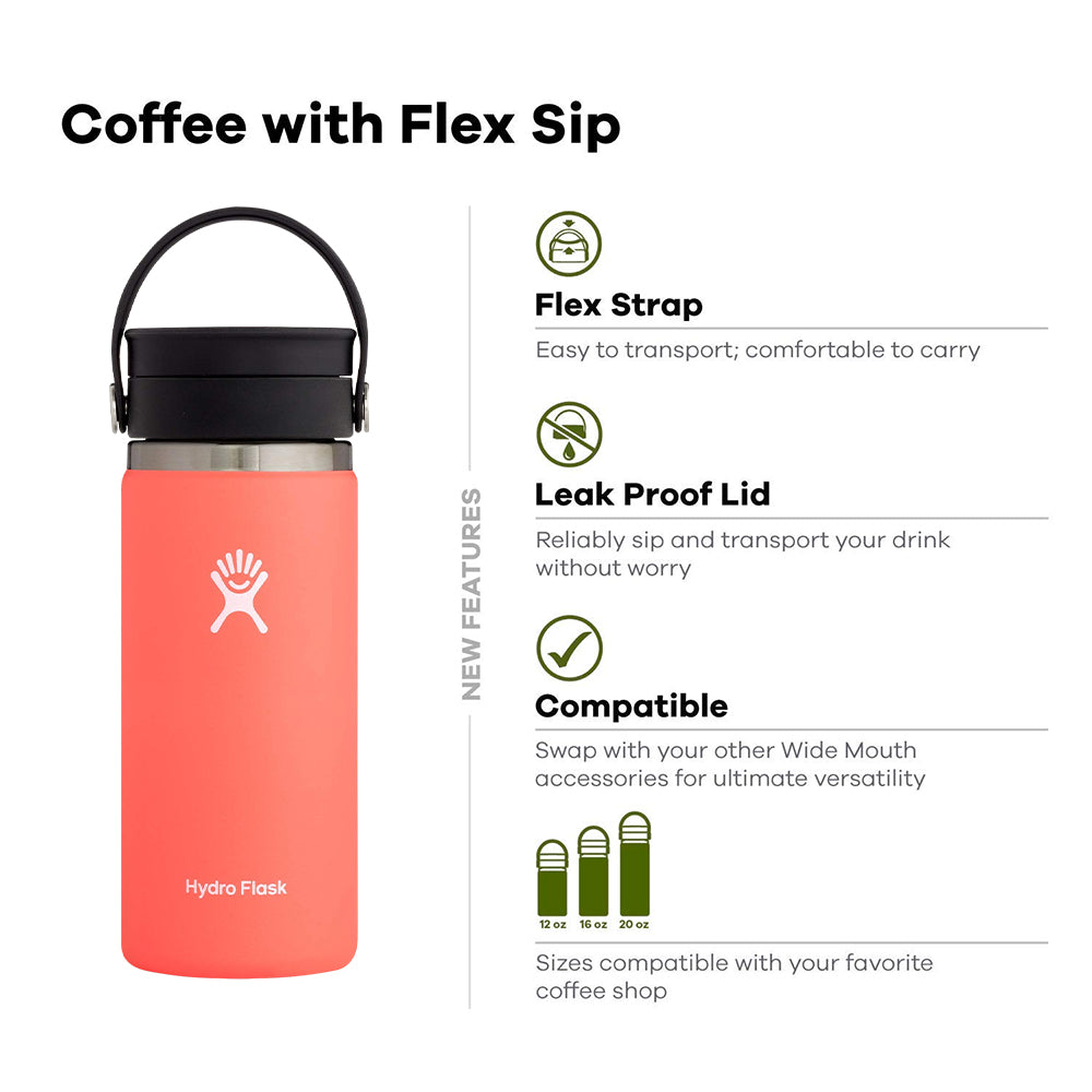 Hydro Flask Coffee Travel Mug 16oz - Hibiscus