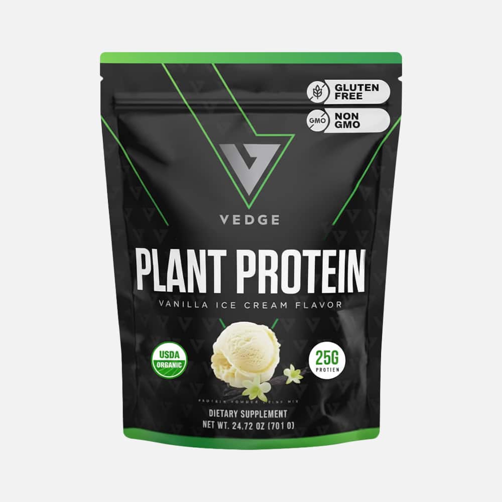 Organic Vegan Protein 25g - 20 Servings Powder (Vanilla)