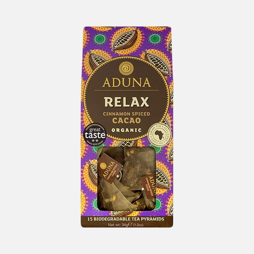 Relax Herbal Tea with Cacao, Cinnamon & Spices