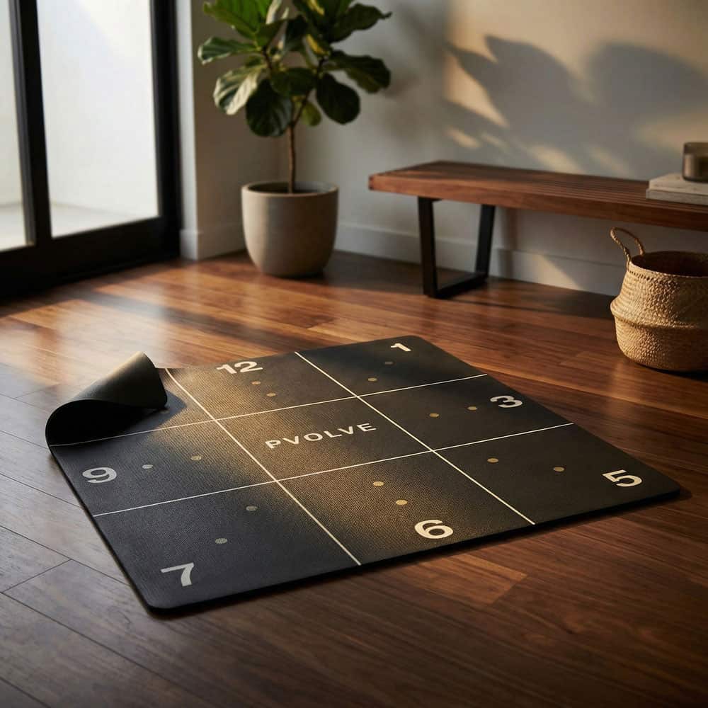 P.volve Precision Rubber Exercise Mat - 1 Mat