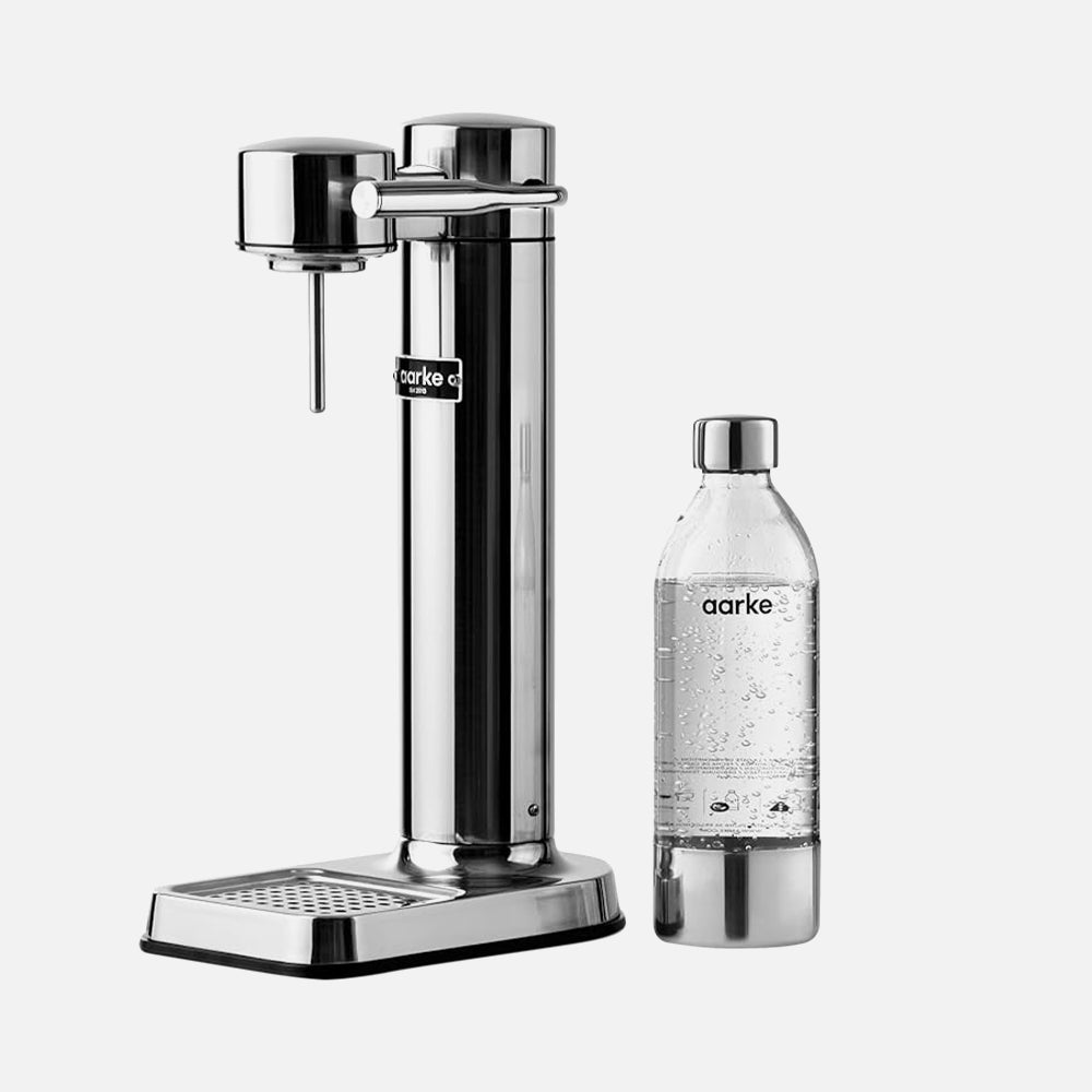 Aarke Carbonator 3 Sparkling Water Maker – Stainless Steel Finish