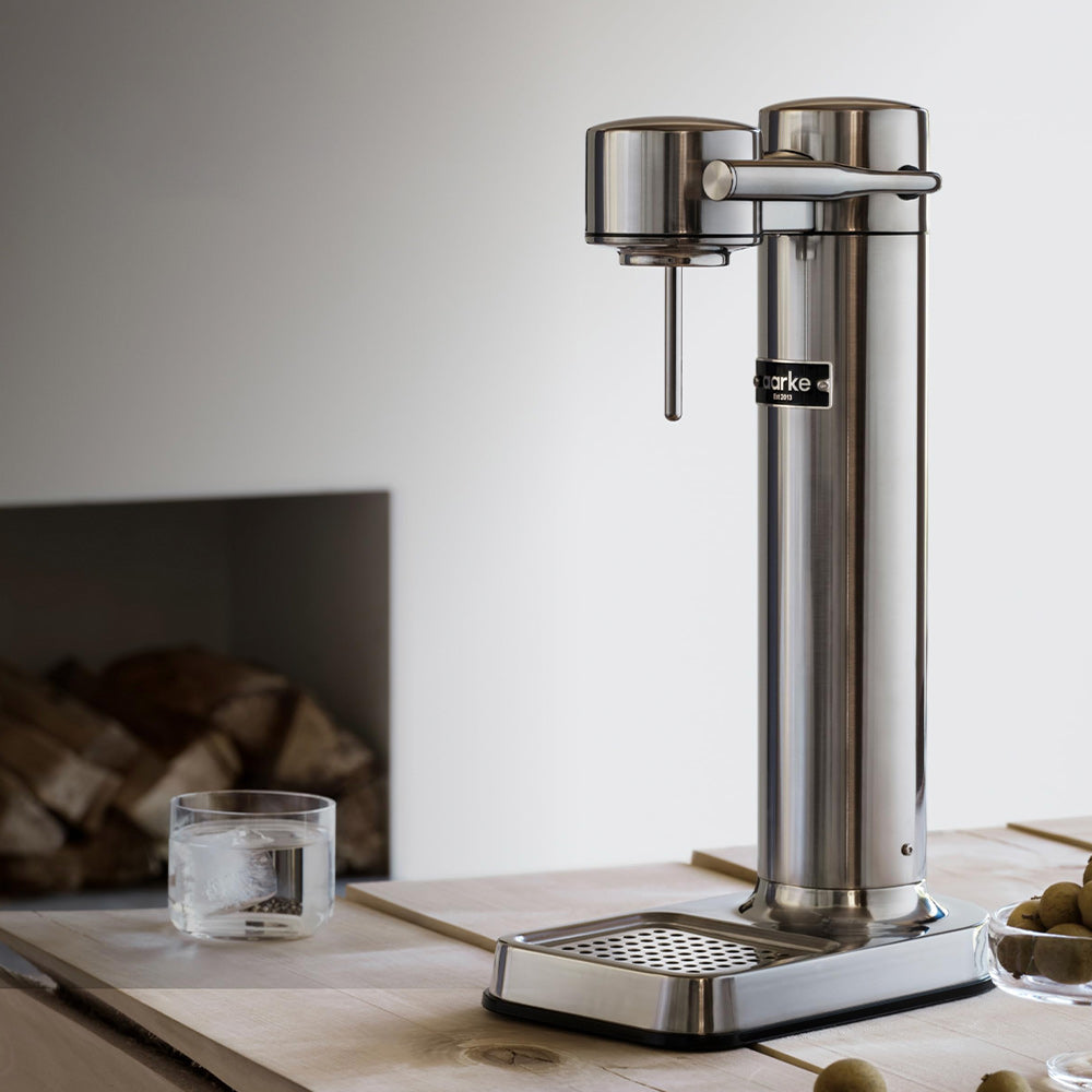 Aarke Carbonator 3 Sparkling Water Maker – Stainless Steel Finish