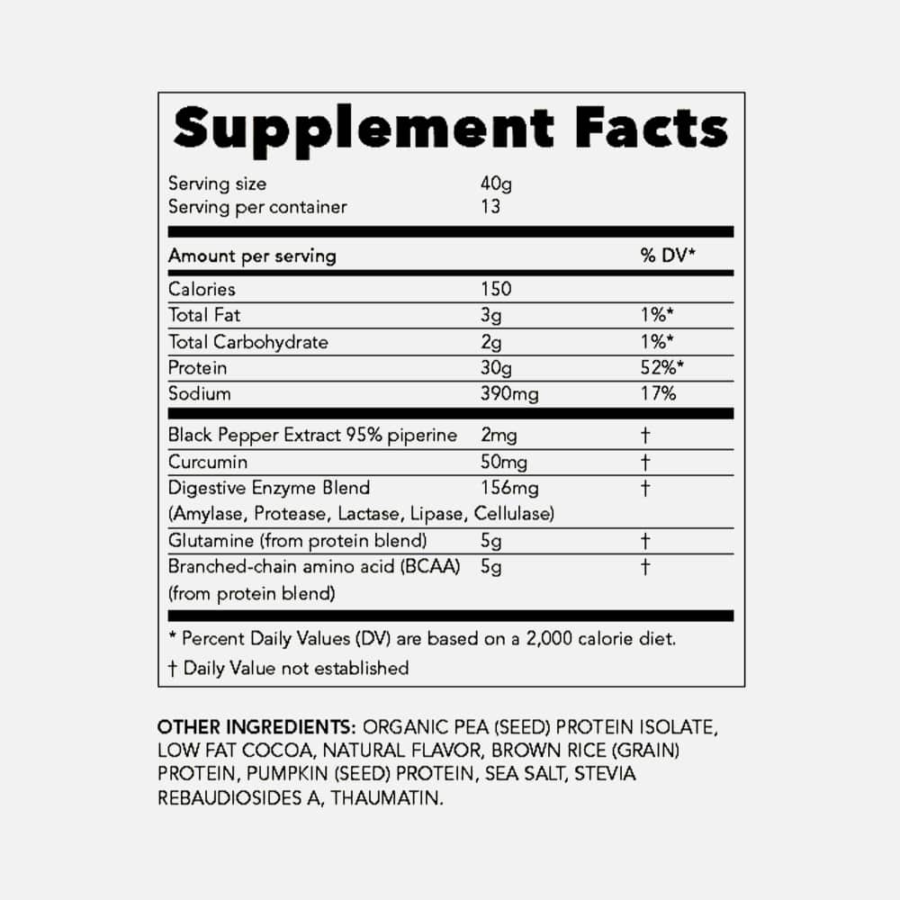 Vegan Performance Protein 30g - Tiramisu Powder