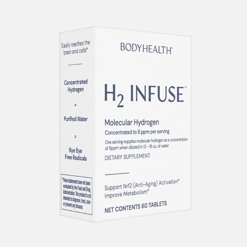 H2 Infuse Molecular Hydrogen 60mg - 60 Tablets