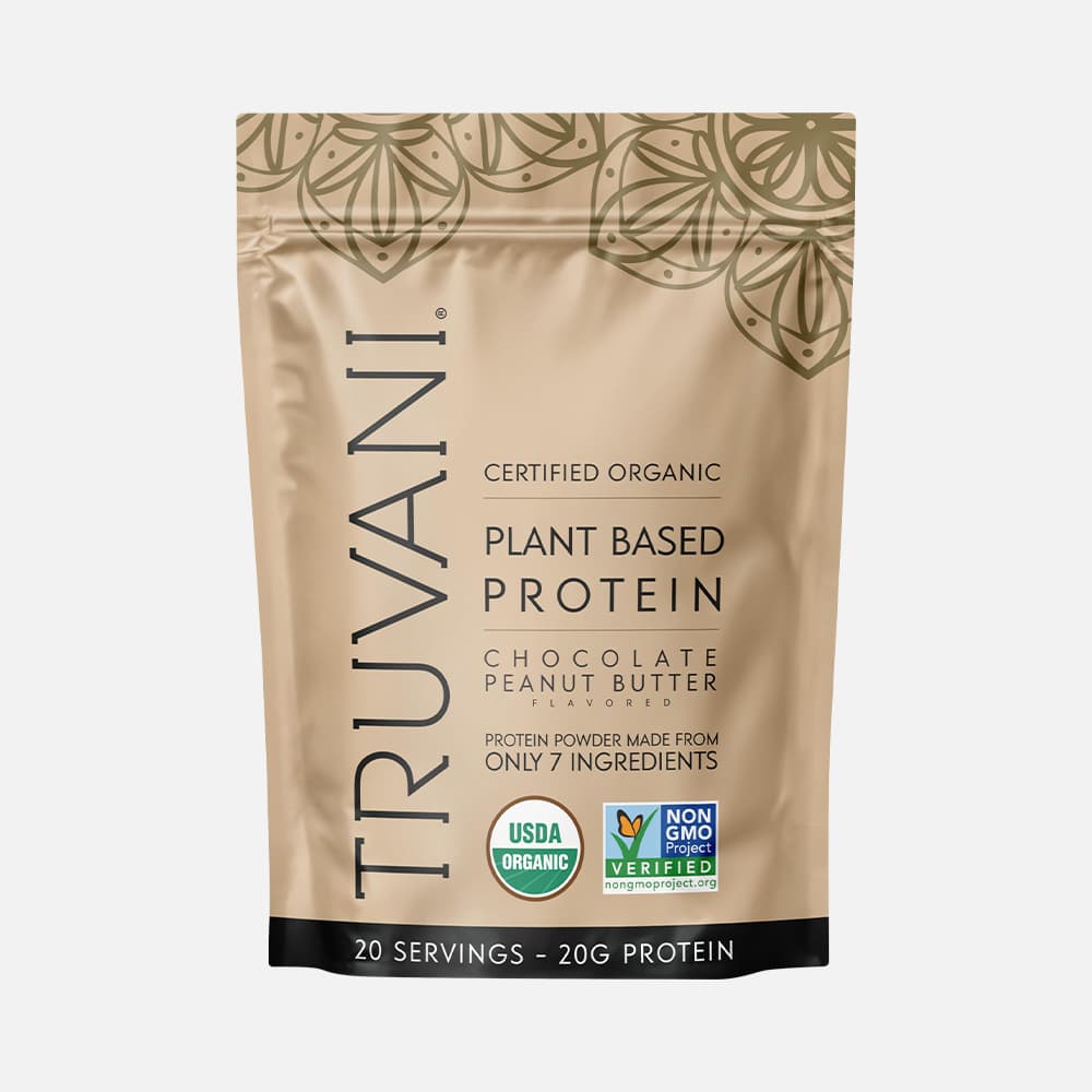 Organic Pea Protein 20g - 20 Servings Powder (Chocolate Peanut Butter)
