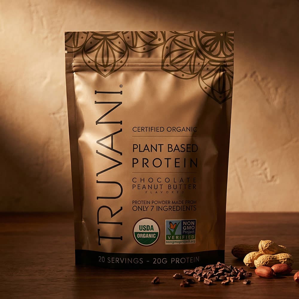 Organic Pea Protein 20g - 20 Servings Powder (Chocolate Peanut Butter)