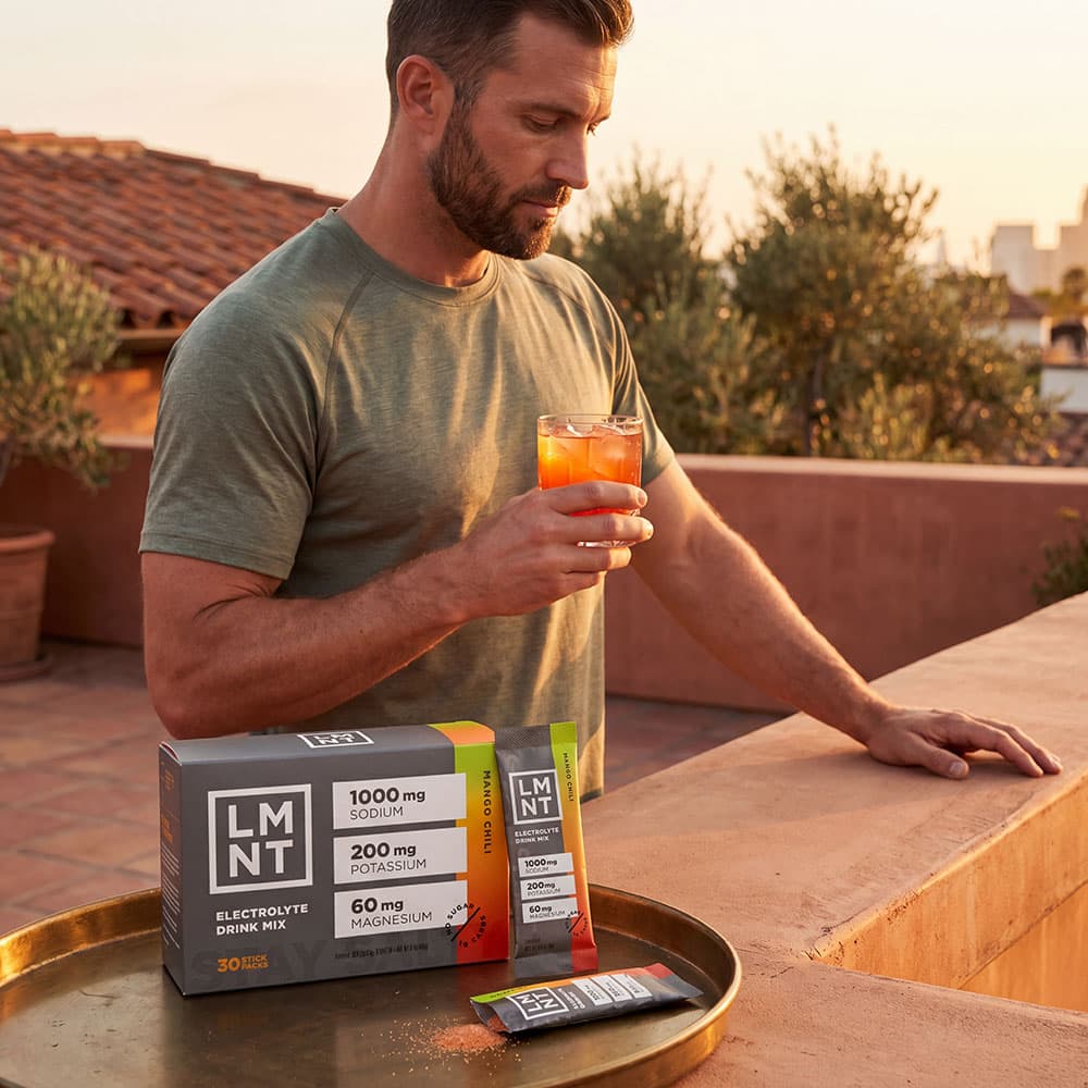 LMNT - Zero Sugar Electrolytes (Mango Chili Salt) - 30 Sticks