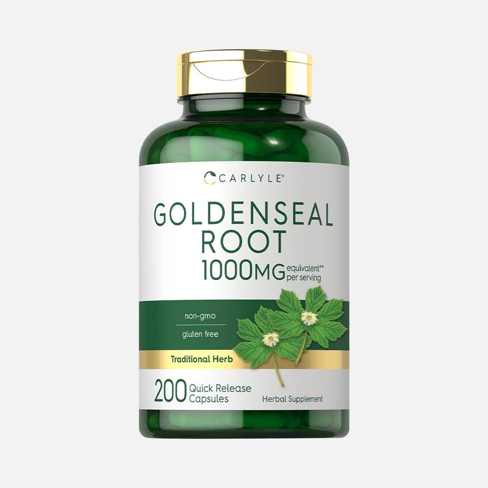Goldenseal Root 1000mg - 200 Capsules