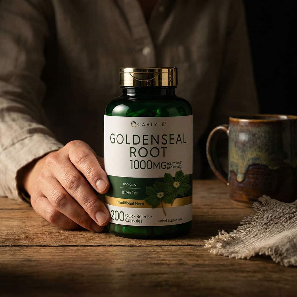 Goldenseal Root 1000mg - 200 Capsules