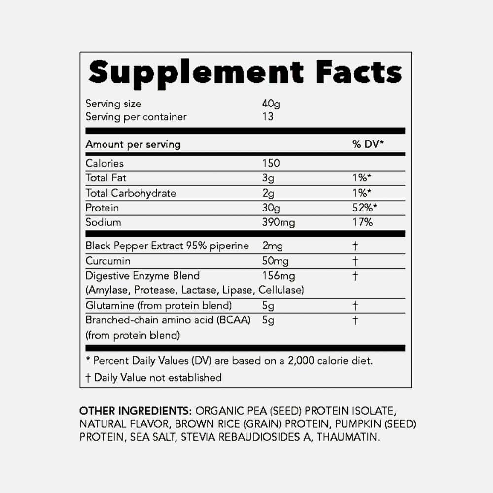 Vegan Performance Protein 30g - Vanilla Powder