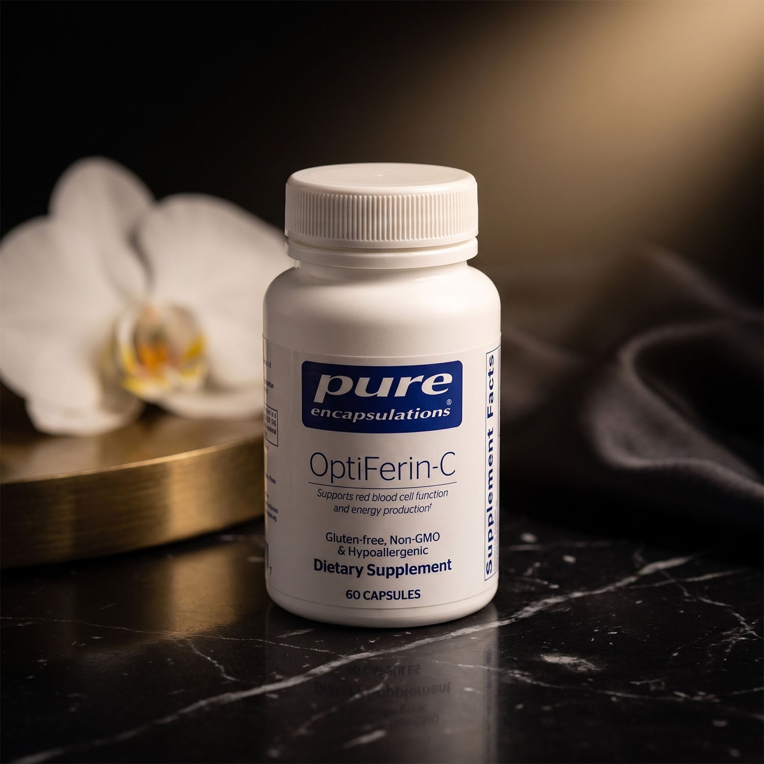 OptiFerin-C Iron & Vitamin C - 60 Capsules