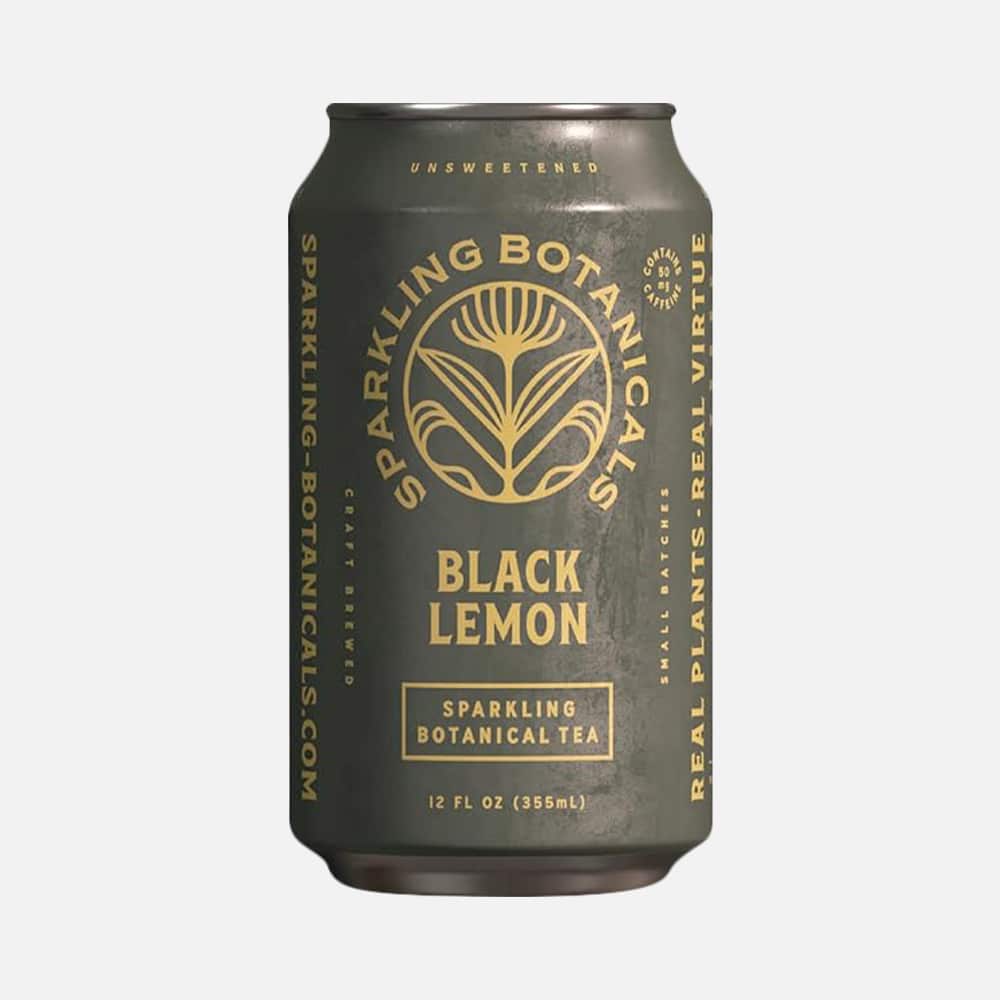 Black Lemon Sparkling Botanicals - 12 x 12oz Cans