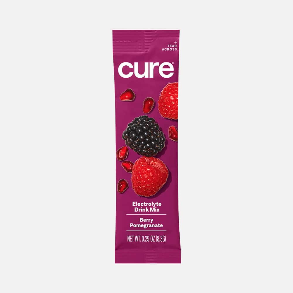 Cure Hydration Electrolyte Mix - 8 Packets (Berry Pomegranate)