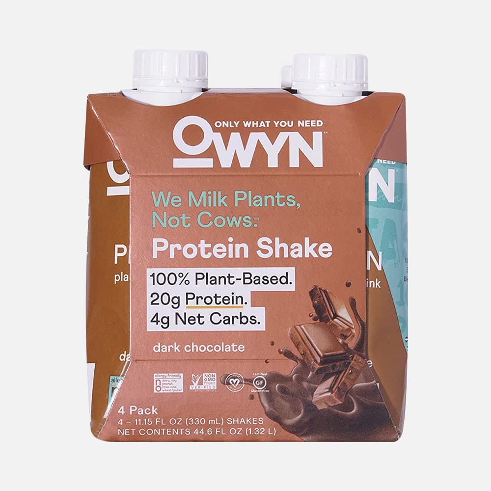 OWYN Dark Chocolate Protein Shake 150mg - 4 Bottles