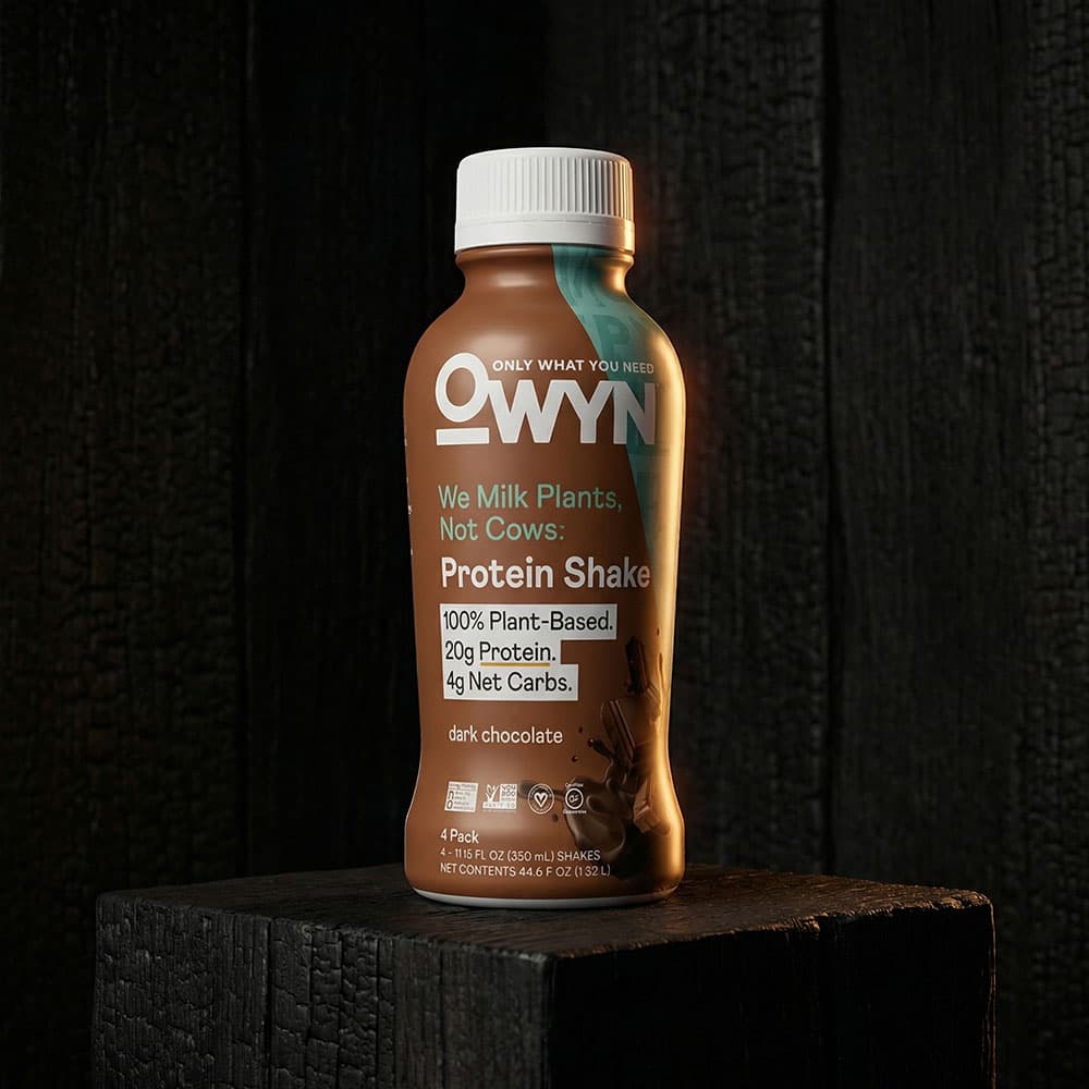 OWYN Dark Chocolate Protein Shake 150mg - 4 Bottles