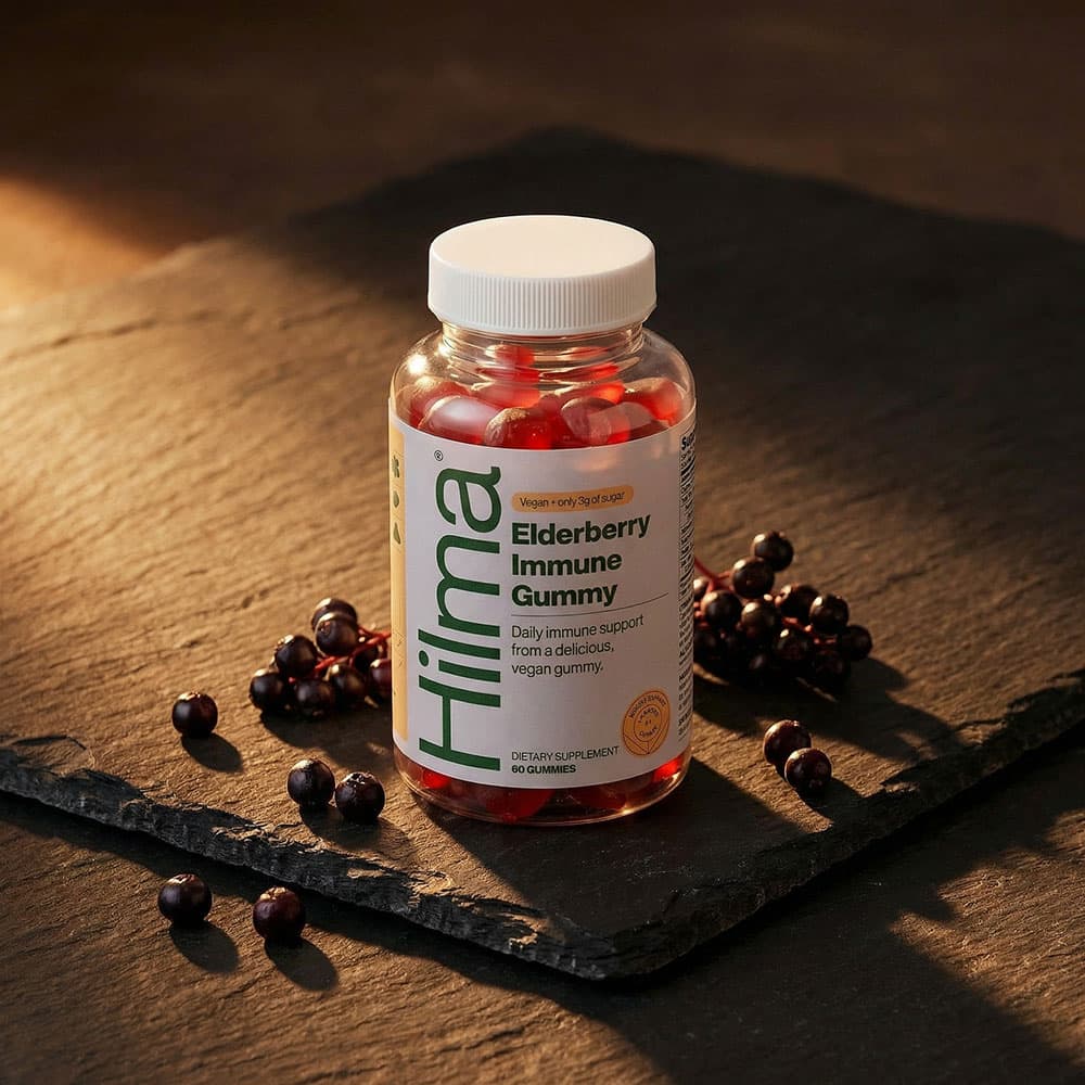 Elderberry with Zinc & Vitamin C - 60 Gummies