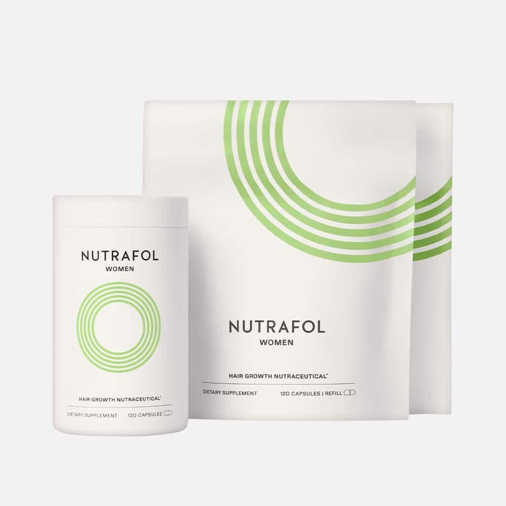 Nutrafol لنمو الشعر للنساء من 18–44 عامًا، 360 كبسولة – إمداد 3 أشهر