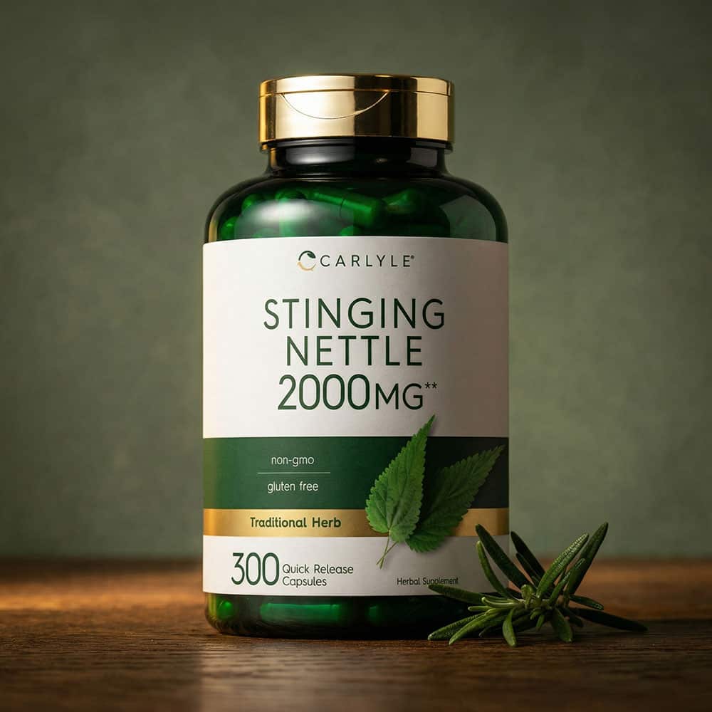 Stinging Nettle Leaf Extract 2000mg - 300 Capsules