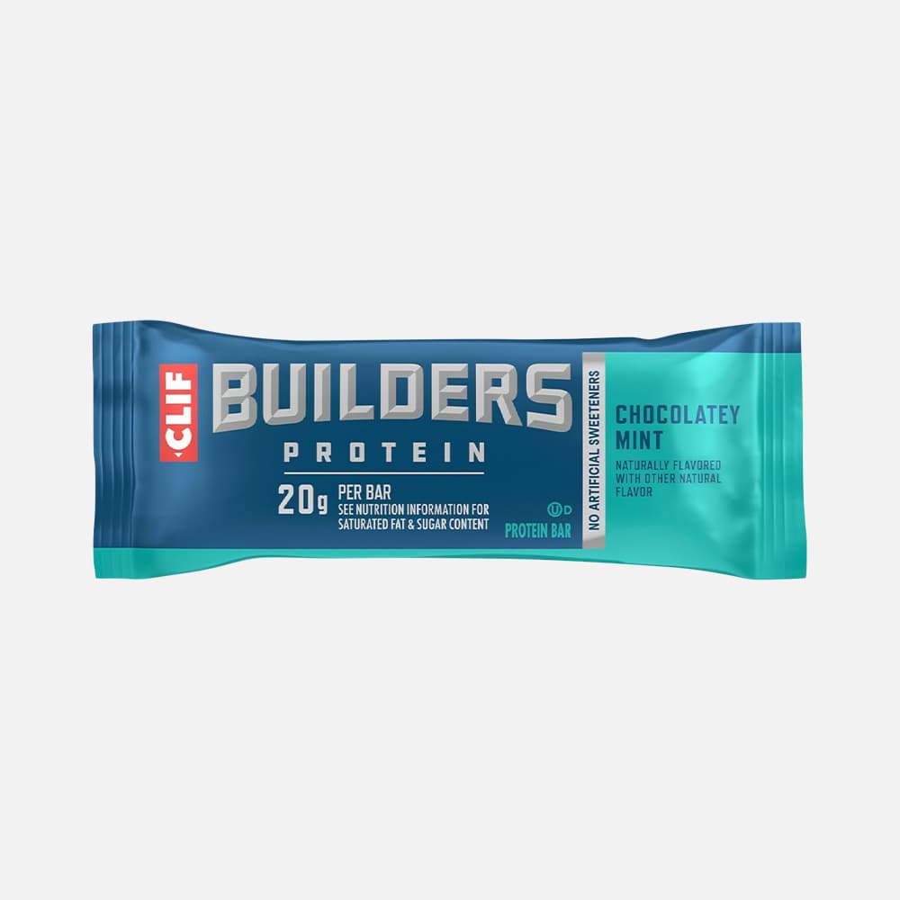 CLIF Builders Protein 20g - 12 Chocolate Mint Bars