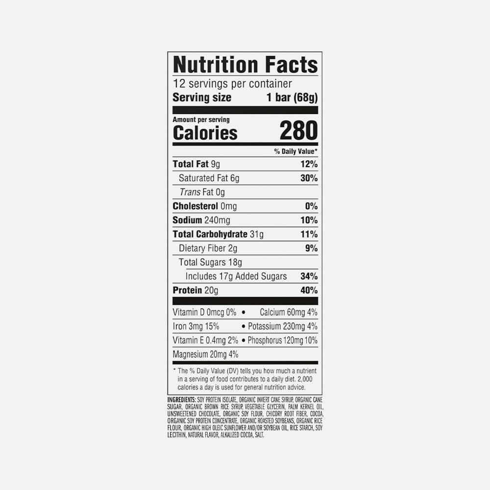 CLIF Builders Protein 20g - 12 Chocolate Mint Bars